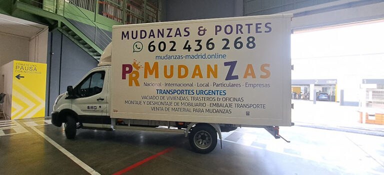 Mudanza en Madrid Precios